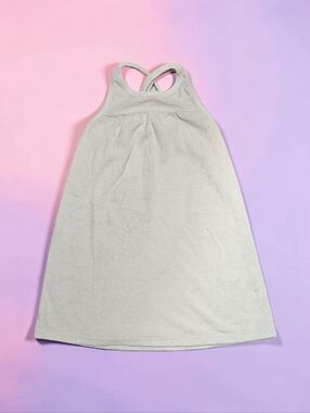 OLD NAVY Girls White Sleeveless Terry Dress. Size 4T. Excellent Condition!